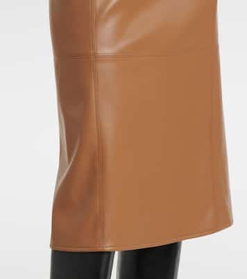 Midirock aus Lederimitat | 'S Max Mara