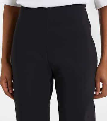 Pantaloni slim in scuba cropped | Róhe