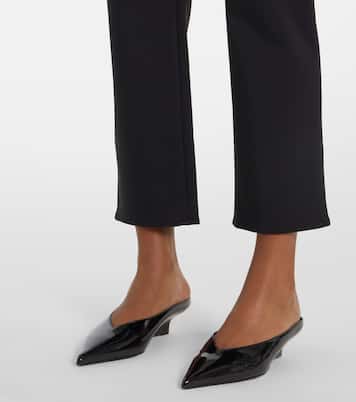 Pantaloni slim in scuba cropped | Róhe