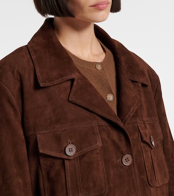Veste Kargo en daim | Nour Hammour