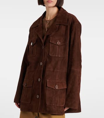 Veste Kargo en daim | Nour Hammour