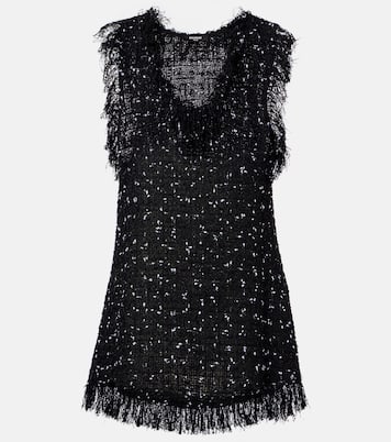 Top en tweed à pois | Balmain