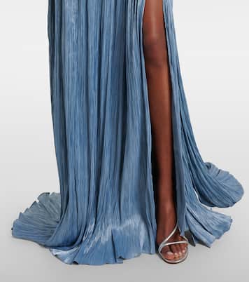Robe aus Seidenchiffon | Marmar Halim