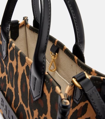 Cabas B-Army Small à motif léopard | Balmain