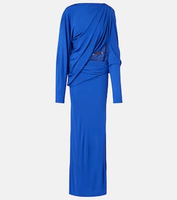 Encased Nature draped jersey gown | Christopher Esber