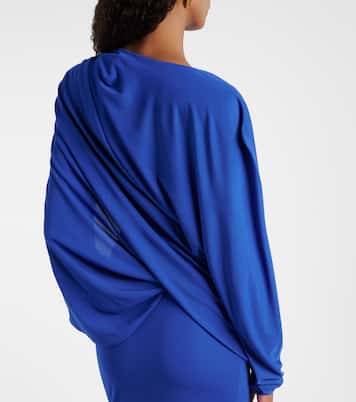 Encased Nature draped jersey gown | Christopher Esber