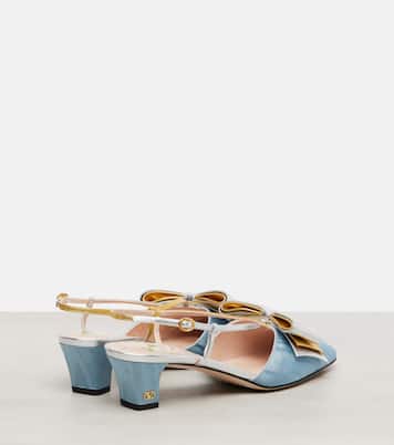 Pumps Bowow aus Leder  | Valentino Garavani