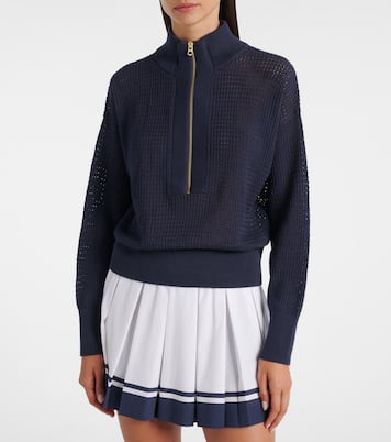 Pullover in cotone con zip | Varley
