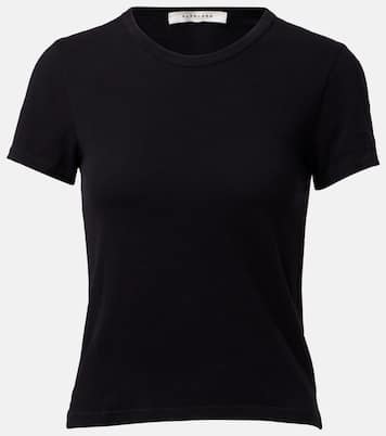 T-shirt raccourci en coton | Slvrlake
