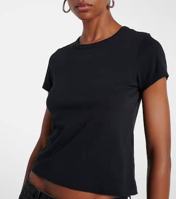 T-shirt raccourci en coton | Slvrlake