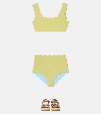 Braga de bikini Santa Monica reversible festoneada | Marysia Bumby