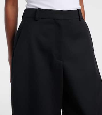 Pantalones anchos Cocoon de lana | Givenchy