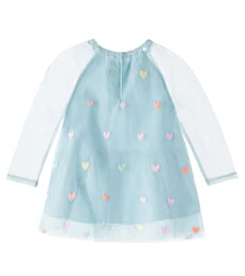Baby Besticktes Kleid aus Tüll | Stella McCartney Kids