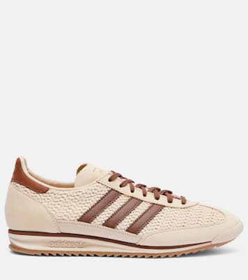 SL 72 OG suede-trimmed sneakers | Adidas