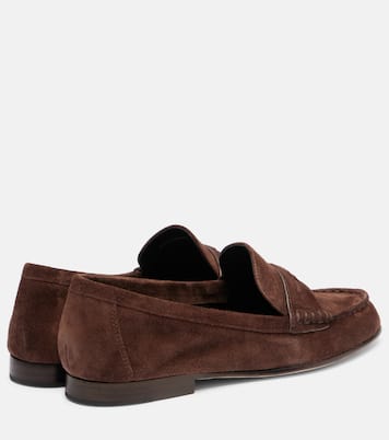 Loafers aus Veloursleder | Veronica Beard