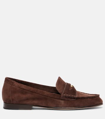 Loafers aus Veloursleder | Veronica Beard