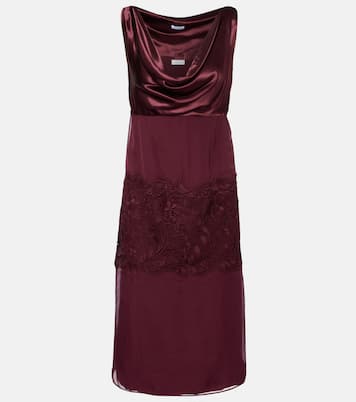 Strapless midi dress | Ferragamo