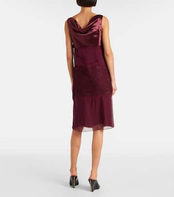 Strapless midi dress | Ferragamo