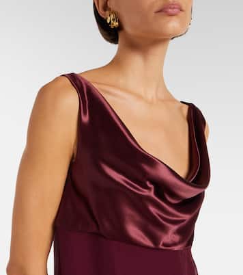 Strapless midi dress | Ferragamo