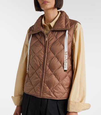 Tregic quilted zip-up vest | Max Mara