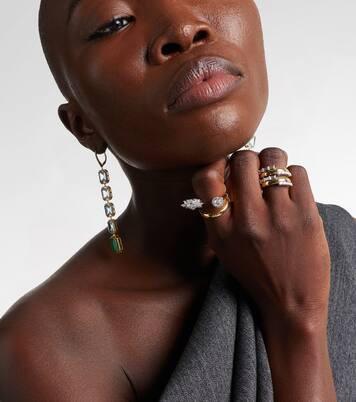 Bague Golden Strada en or jaune et blanc 18 ct et diamants | Yeprem