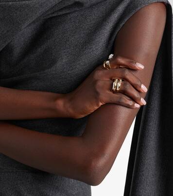 Bague Golden Strada en or jaune et blanc 18 ct et diamants | Yeprem