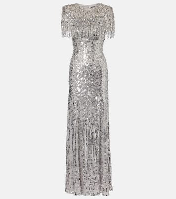 Vestido de fiesta Eugenie con lentejuelas | Jenny Packham
