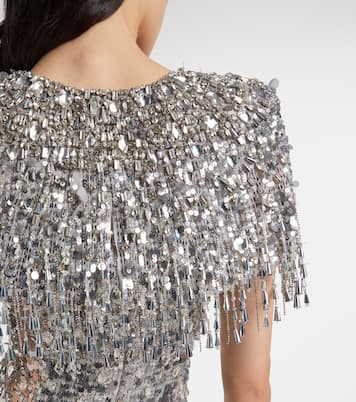 Vestido de fiesta Eugenie con lentejuelas | Jenny Packham