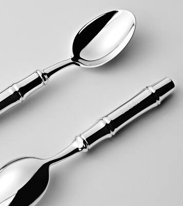 Set of 2 silver-plated spoons | Gucci