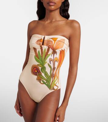 Monterey Maillot floral swimsuit | Ulla Johnson