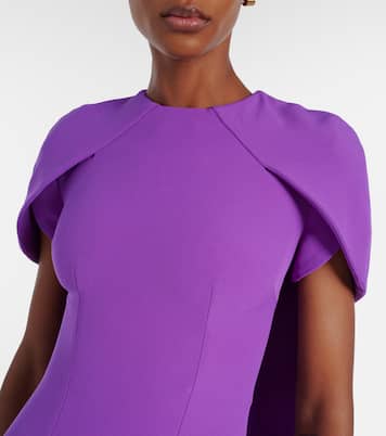 Ginko caped gown | Safiyaa