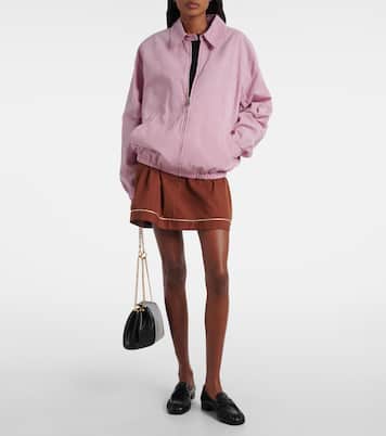 皮革便士乐福鞋 | Prada