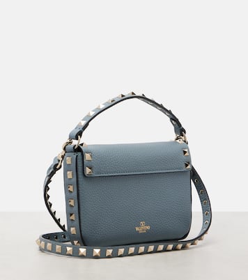 Rockstud Mini leather top-handle bag | Valentino Garavani