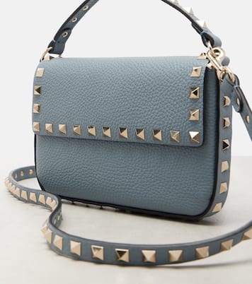 Rockstud Mini leather top-handle bag | Valentino Garavani