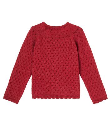 Cotton-blend lamé cardigan | Konges Sløjd