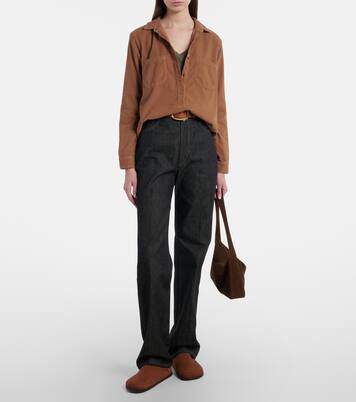 Arielle cotton corduroy shirt | Velvet
