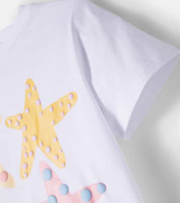 Printed cotton T-shirt | Stella McCartney Kids