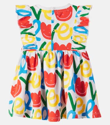 Baby Kleid aus einem Baumwollgemisch | Stella McCartney Kids