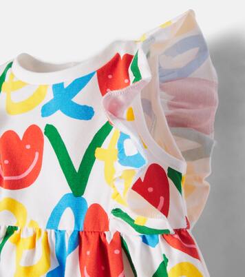 Baby Kleid aus einem Baumwollgemisch | Stella McCartney Kids
