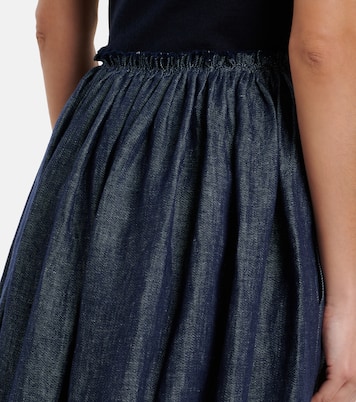 Falda midi Eloran de lino | Gabriela Hearst