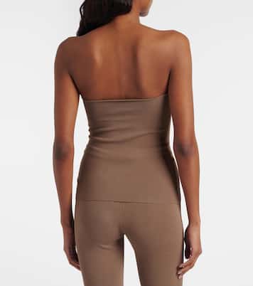 Jersey bandeau top | Entire Studios