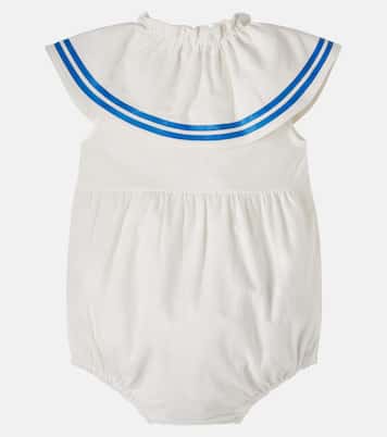 Baby linen and cotton bodysuit | Tinycottons
