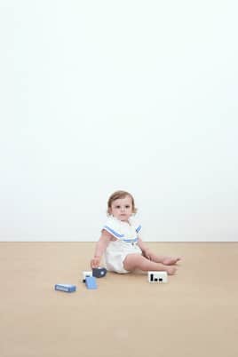 Bébé – Body en lin et coton mélangés | Tinycottons