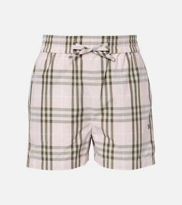 Burberry Check cotton shorts | Burberry