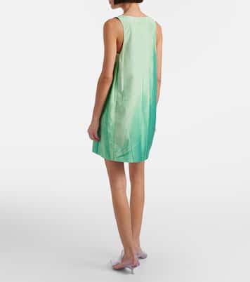 Printed leather minidress | Loewe