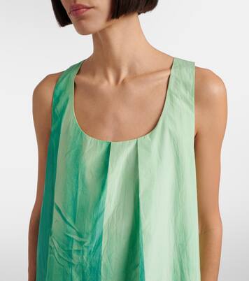 Printed leather minidress | Loewe