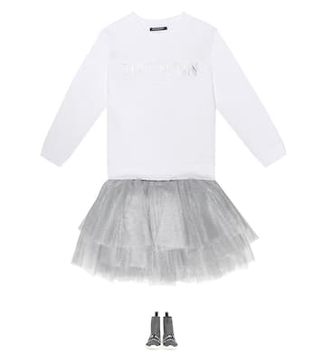 Sweatshirt aus Baumwolle | Balmain Kids