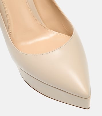 Escarpins Dasha à plateau en cuir | Gianvito Rossi