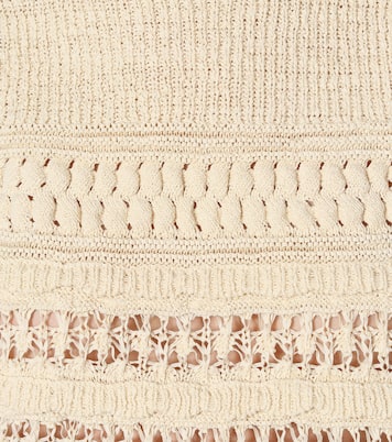 Friz cropped cotton-blend sweater | Isabel Marant