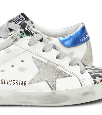Super-Star leather sneakers | Golden Goose Kids